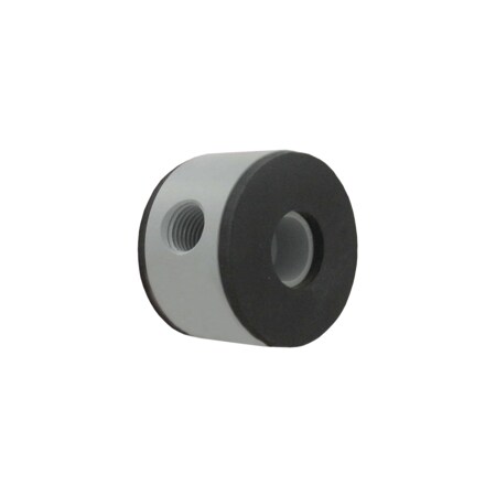 Dwyer Instruments PVC orifice plate flowmeter, 3in line size, 1.500in bore, 0.49 Beta, water capacity: 100in d.p. PE-H-2